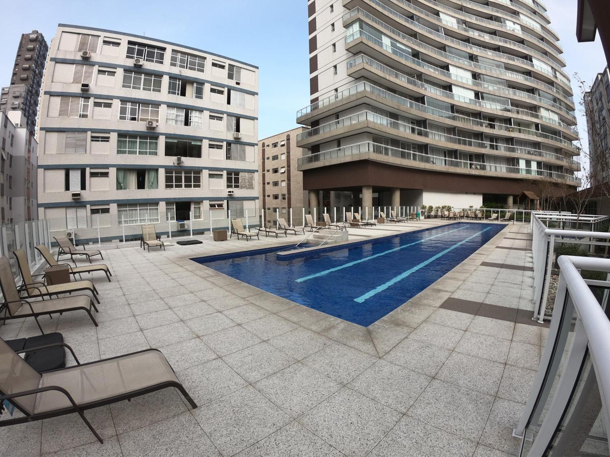 Apartamento Book Santos - Unlimited 2012 - Sofisticacao Vista Mar Exterior foto
