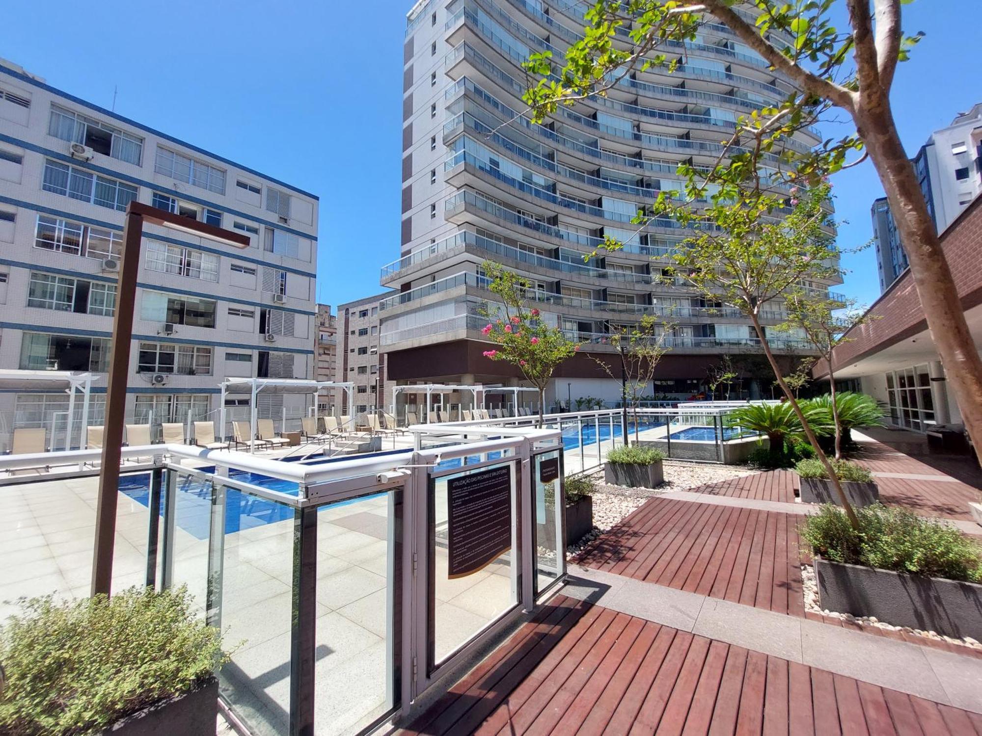 Apartamento Book Santos - Unlimited 2012 - Sofisticacao Vista Mar Exterior foto