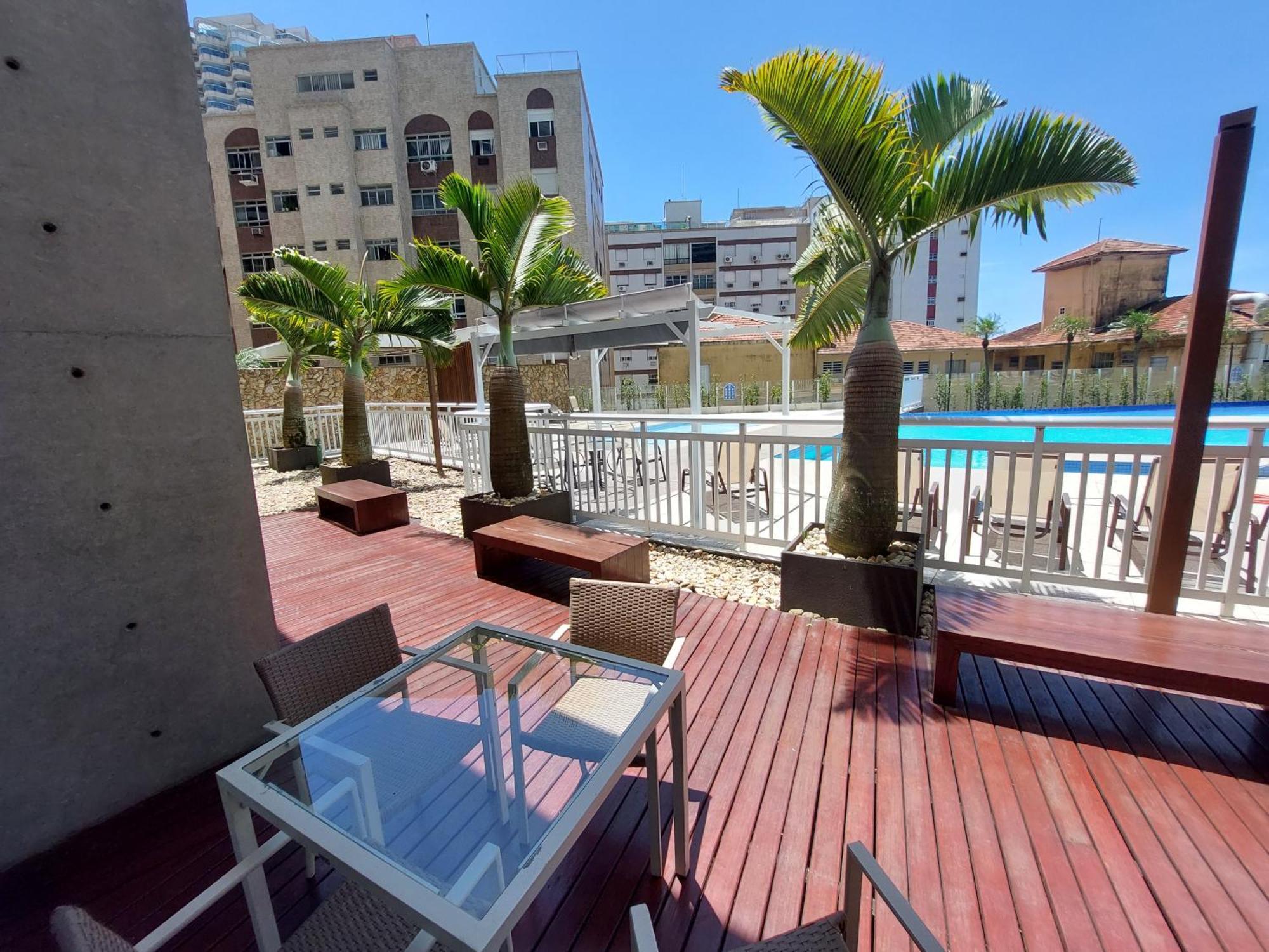 Apartamento Book Santos - Unlimited 2012 - Sofisticacao Vista Mar Exterior foto